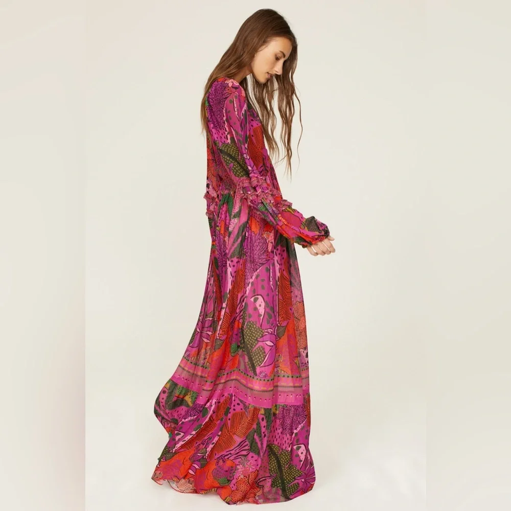 FARM Rio Pink Cool Leopards Maxi - Picture 2 of 8